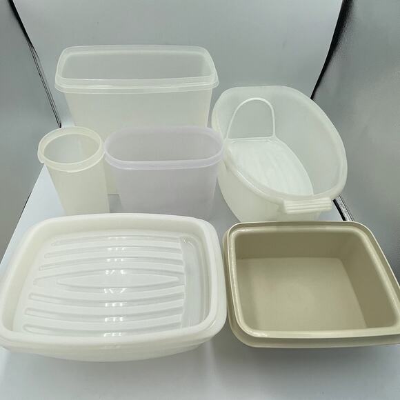 Lot Bundle Vintage Tupperware Bowls Only Containers Misc. - Picture 1 of 7